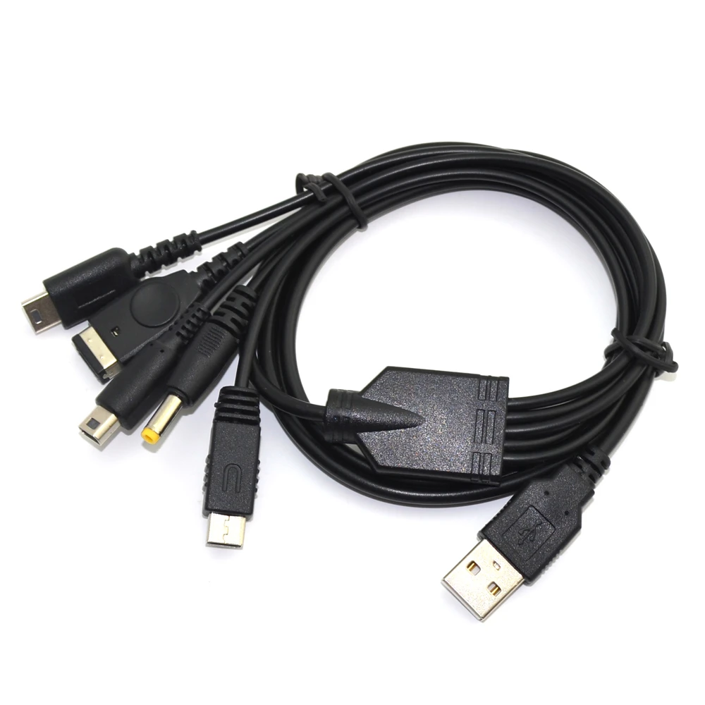 Good Quality Usb Charging Cable Charger For Nintendo Gba Sp Wii U 3ds Ndsl Xl Dsi Psp 5 In 1 Charger Cable Charger Usb Cable3ds Xl Cable Aliexpress