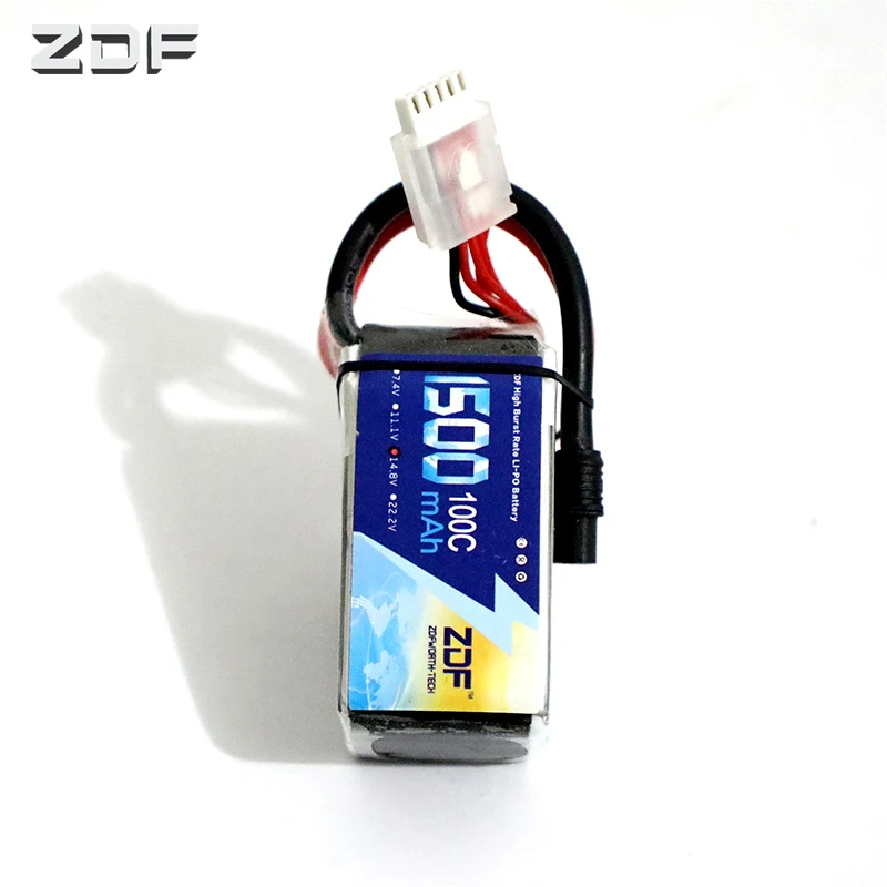 ZDF 1500mAh 14 8 V 4S 100C max 200C Lipo аккумулятор для радиоуправляемого вертолета