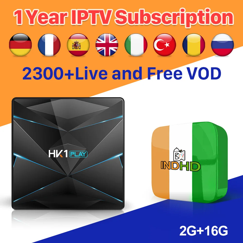

IPTV India Turkey Ex-Yu IP TV HK1 Play Italy Africa Arabia Pakistan Germany HK1 Play TV Box IPTV Romania Netherlands IP TV India