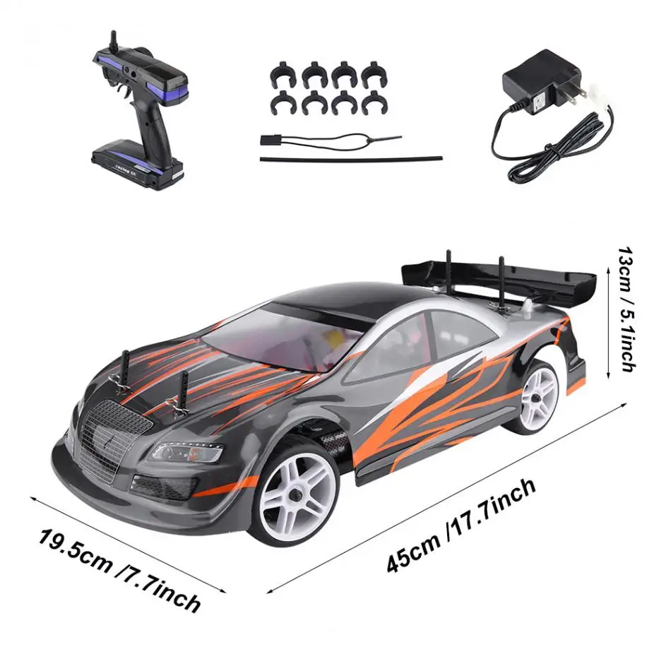 2,4 ГГц 1/10 масштаб 4WD Электрический питание Дрифтинг автомобиль частота RC модель 94103 100-240 в RC 540 мотор износостойкие шины для машины