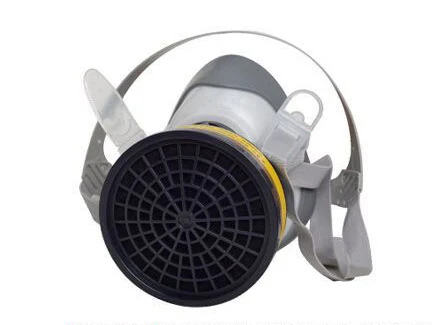 Goedkoop Gas masker chemische stofmasker zuur gas chloorgas PM2.5 haze maskers
