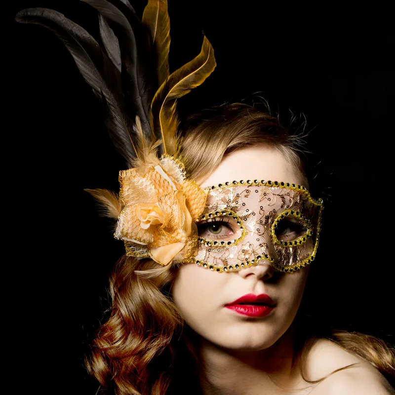 New Arrival Hallween Cosplay Dancing Ball Mask Party Mask Women Elegant