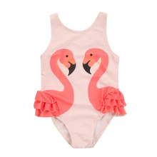 Newborn Kid Baby Girls Clothing Tops Bodysuits Swimsuit Costume Swimwear Cute Clothes Girl Ages 1-6Y