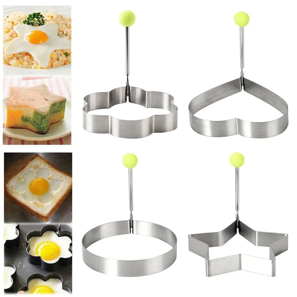 5 шт./компл. симпатичная форма для жарки яиц из нержавеющей стали|egg divider|pancake ringfried