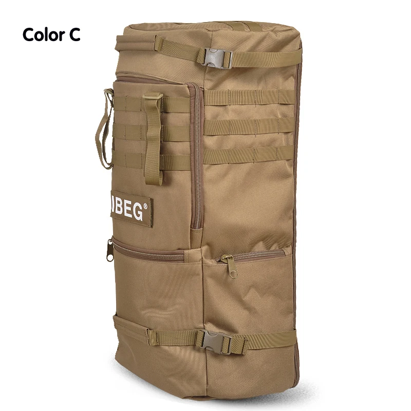 65L мужские военные тактические сумки водонепроницаемые Оксфордские походные рюкзаки для кемпинга уличная износостойкая сумка 15," рюкзак для ноутбука - Цвет: C