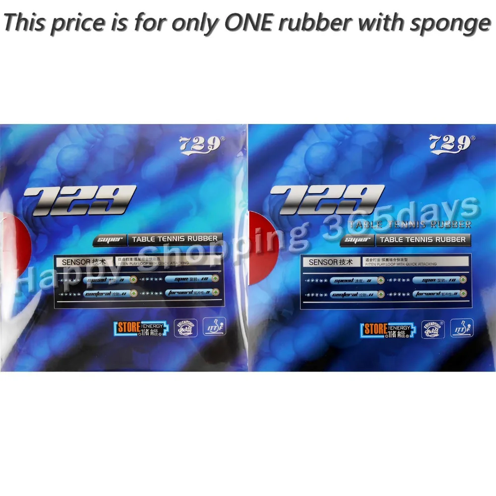 OPO 729 amistad SUPER FX-729 GuoYuehua pips-en tenis de mesa Goma de pingpong con esponja