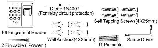 Standalone Fingerprint Access Control with RFID Card Reader  (5)