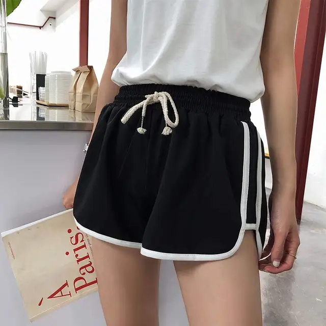 Aliexpress.com : Buy Shorts Striped Loose Casual Korean Style Women ...