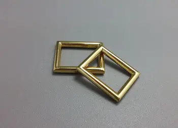 

16x12mm High quality Gold Square ring for Bag parts Bag hardware accessory, Shoes, Buckle belt parts