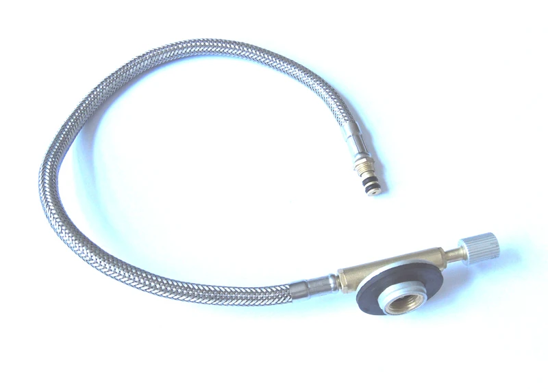 fuel line with valve split gas stove gas pipe fuel tubein Outdoor