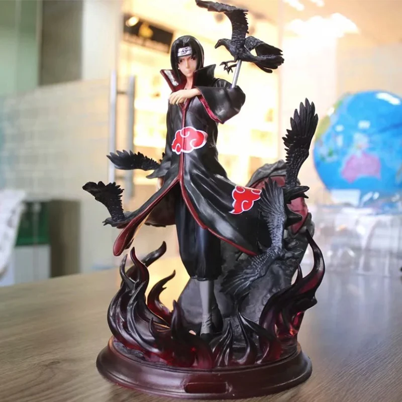 

Anime NARUTO GK Akatsuki Uchiha Itachi statue PVC Figure 26cm