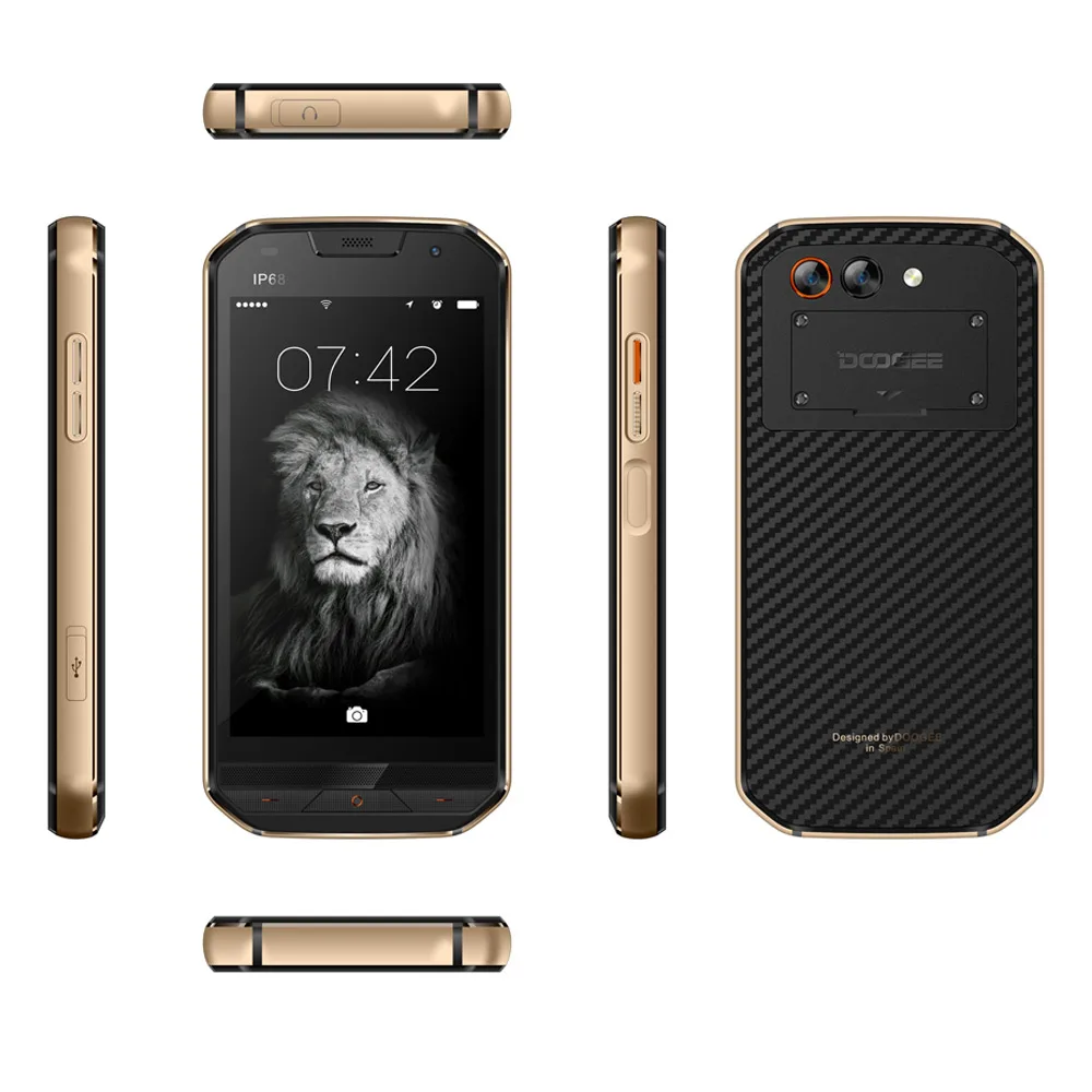 IP68 level DOOGEE S30 Smartphone Side Fingerprint 2GB 16GB Dual Camera 5580mAh 5V/2A Quick Charge 5.0\ IP68 level DOOGEE S30 Smartphone Side Fingerprint 2GB 16GB Dual Camera 5580mAh 5V/2A Quick Charge 5.0\