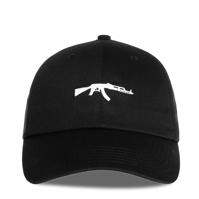 

uzi gun baseball cap ak47 baseball caps snapback hat men casquette de marque