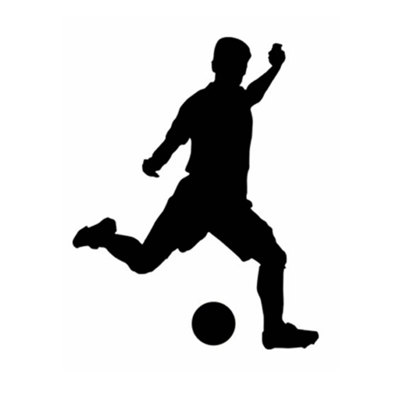Football Player Sticker Sports Soccer Car Decal Helmets Kids Room Name Posters Vinyl Wall Decals Football Sticker