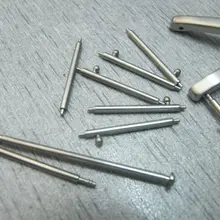 1000 шт 1,5 мм Универсальные быстроразъемные пружины высокого качества из нержавеющей стали от 12 мм до 24 мм