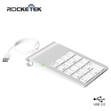 Rocketek USB Numeric Keypad 18 Keys USB Hubs for Digital Keyboard Ultra Mini Slim Number Pad Compute Desktop PC Laptop Rocketek USB Numeric Keypad 18 Keys USB Hubs for Digital Keyboard Ultra Mini Slim Number Pad Compute Desktop PC Laptop