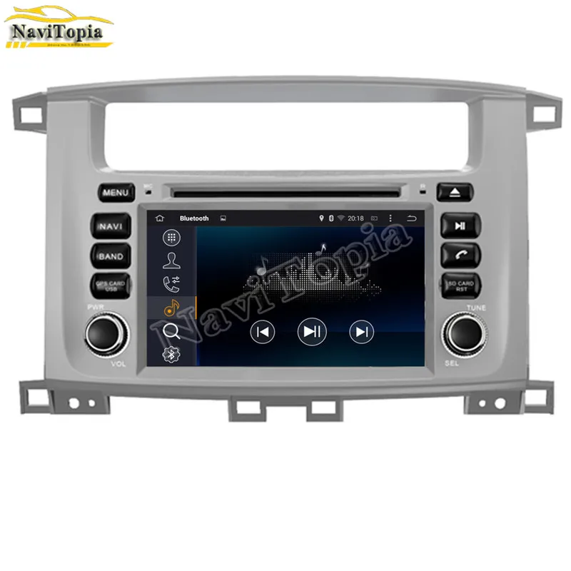 Clearance NAVITOPIA 4G RAM 64G ROM PX6 Six Core Android 9.0 Car DVD GPS for Toyota Land Cruiser 100 1998-2007 LC100 for Lexus LX 470 5 Clearance NAVITOPIA 4G RAM 64G ROM PX6 Six Core Android 9.0 Car DVD GPS for Toyota Land Cruiser 100 1998-2007 LC100 for Lexus LX 470 5