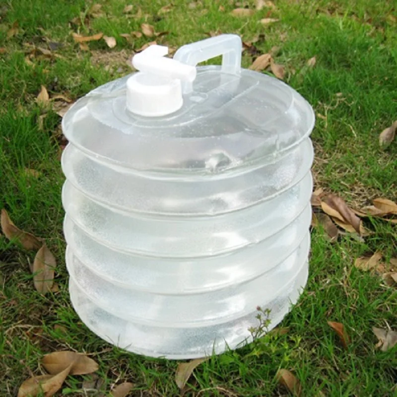 Camping Picnic Carp Fishing Etc.. 10 Litre Collapsible Water Container Carrier 
