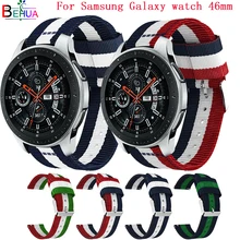 Nylon Sport Strap band 22MM watch band For Samsung Galaxy Watch 46MM smart watch Strap Bracelet Replacement Wristband Adjustable