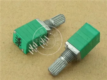 

1pcs/lot Edifier RK097G quadruple sealed potentiometer A103 A10K handle length 15MM flowers