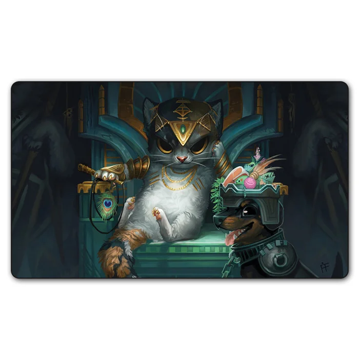 

Magic Tasipurr the golden paw Play mat big Table mousepad pad gamepad Game mgt ygo tcg ccg Cards Playmats with storage bag