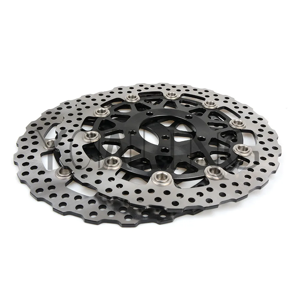 Мотоцикл Запчасти аксессуары передние плавающие тормозные диски ротора ...