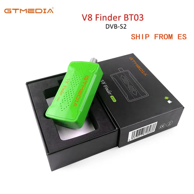 GTMEDIA V8 Finder BT03 мини Satfinder Bluetooth DVB-S2 спутниковый Finder метр с системой Android обновление приложения от Freesat BT01