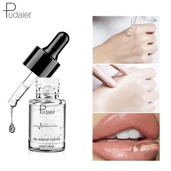 

Pudaier 1PC Face Lip Primer Extract Makeup 24k Gold Essence Filling Moisturizing Serum Makeup Base Essential Oil Foundation