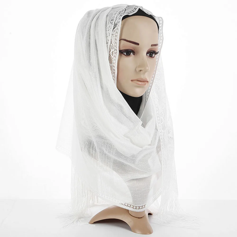 

Muslim Scarf Hijabs Muslim Islamic Scarf Scarves Muslim Scarfs For Ladies Tassel Inner Caps Underscarf hijab femme musulman