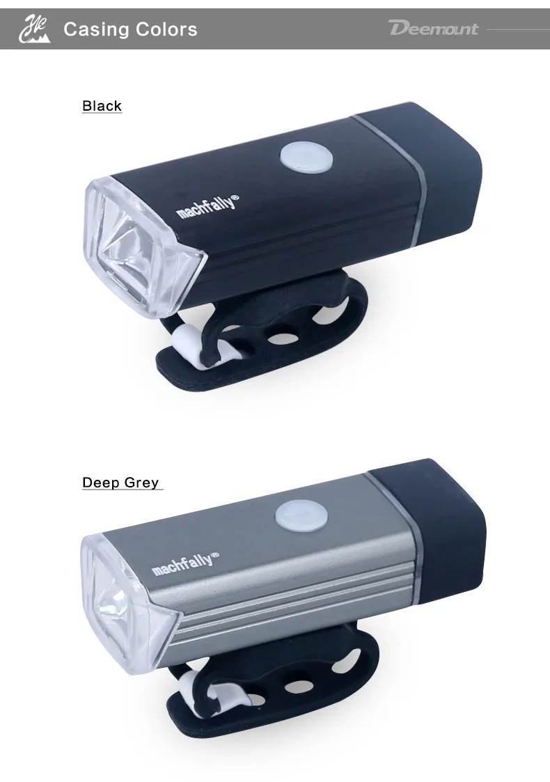 Sale Bicycle Front Light USB Rechargeable High Power LED Head Lamp Handlebar Lighting Lantern Bike Cycling Flashlight 1200mAH 4