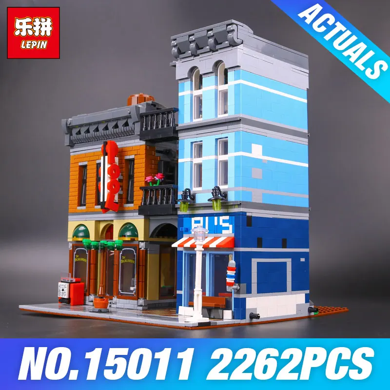 

DHL Bricks Street set The Detective's Office Avengers Toys Model Building Blocks Educational Children Birthday Gifts
