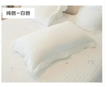 

lace cotton quilted pillowcase 1 pair 48*74 pillow cover single pillow case bedroom household decor
