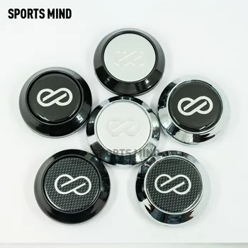 

4 X 64MM Auto Car Wheel Center Hub Caps for ENKEI Emblem Logo Sticker Auto Styling Rim Hub Cap