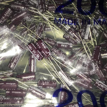 

50pcs/100pcs/200pcs 22uf 50v Nichicon original Japanese PW electrolytic capacitor 50v22uf 5x11