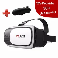 2016 Google Картон VR BOX Pro Версия VR Виртуальная Реальность 3D Очки + Смарт Bluetooth Беспроводная Мышь/Пульт Дистанционного Управления геймпад