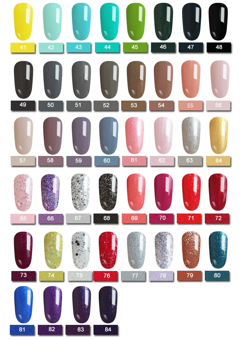  SLYGOS Gel Polish Set UV Vernis Semi Permanent Primer Top Coat 10ML Poly Gel Varnish Nail Art Manic