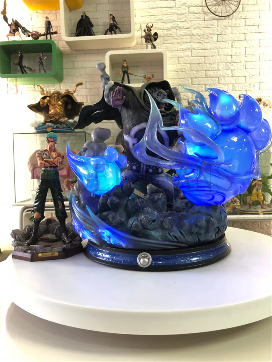 Модель вентиляторов LS one piece fighting KUMA gk смола статуя содержит светодиодный светильник игрушка фигурка для коллекции
