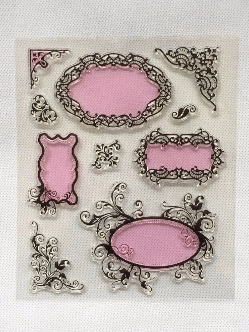 Transparent Clear Silicone Stamps Seal for DIY Scrapbooking Photo Album