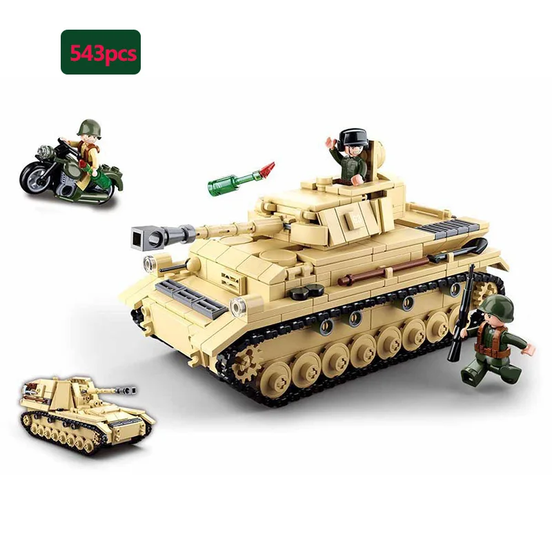 Military-series-world-war-space-exploration-Armored-vehicle-Tank-Pattern-Water-tank-truck-model-Toy-For (32)