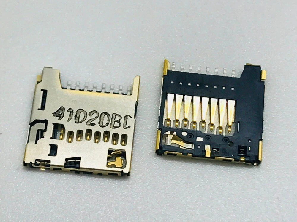 MOLEX SMK ALPS общий внутренний смартфон ПК компьютер Ноутбук Панель gps навигация 8pin Push-push патч микро лоток со слотом для сим-карты