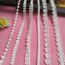 Lucia – ruban de dentelle de 2 Yards de long, 180 cm de long, vêtements pour bébé, garnitures en dentelle de coton, décoration bricolage vêtements de poupée, matériel d'accessoires