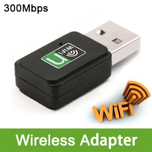 

New Free Shipping Computer Pc Wlan Wifi 300Mbps Adapter Dongle Stick Antenne Usb Wireless Lan