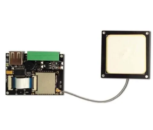 PR9200 Чип UHF RFID считыватель 5 в USB питания маленький настольный считыватель arduino 9 в источник питания с JAVA Android разработчик программного обеспечения комплект - Цвет: PR9200module antenna