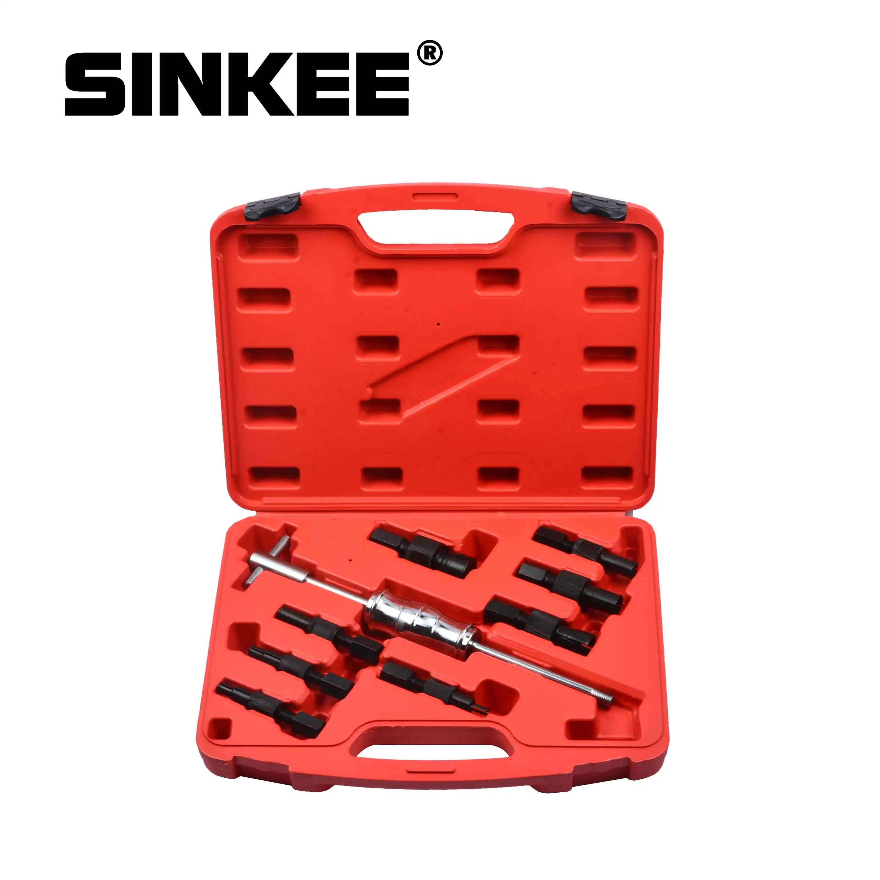 Tanie 9pc zestaw zaślepka młotek ślizgowy Pilot wewnętrzny ściągacz do łożysk zestaw do usuwania łożysk SK1034