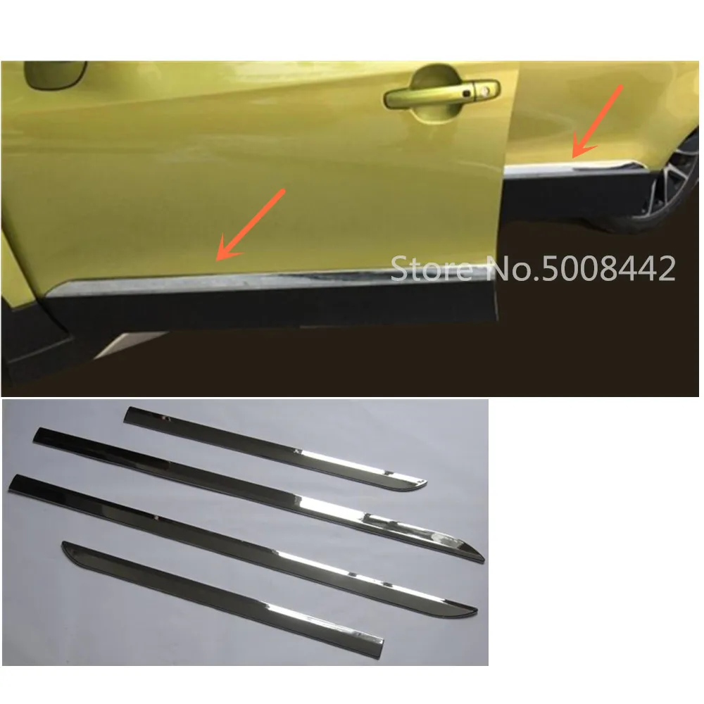 Накладки на боковую дверь автомобиля для Suzuki S-cross scross SX4 2014 2015 2016 2017 4 шт. |