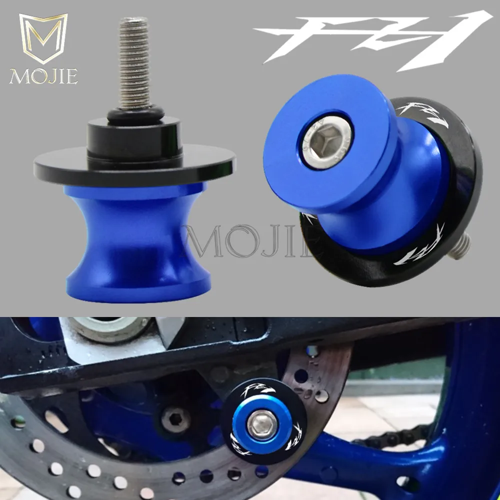 

6mm CNC Aluminum Motorcycle Swingarm Spools Slider Swingarm Stand For Yamaha FZ1 FZS1000 2004-2008 2005 2006 2007 FZ 1 FZS 1000