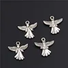 40pcs  Silver Color Angel Charms Beads Pendants For Jewelry Making DIY Handmade A221 ► Photo 2/3