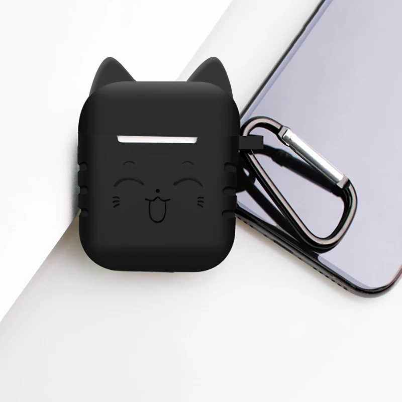 Силиконовый чехол для Apple, аксессуары для airpods, мягкий чехол s Для air pods, беспроводные TWS наушники, защитный чехол, коробка для наушников, сумка