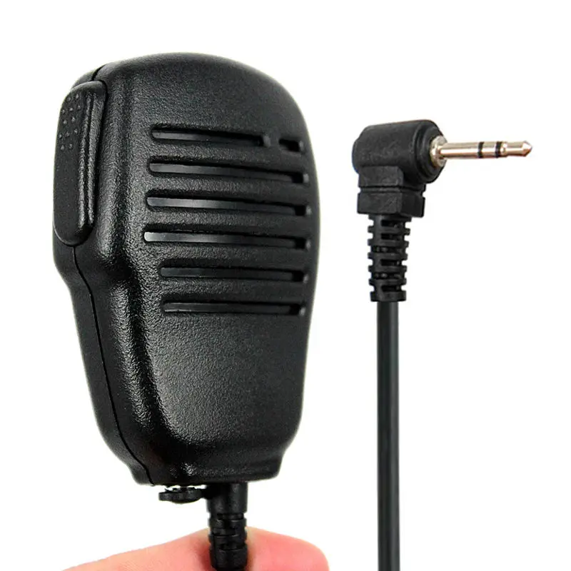 T-type 14mm 2.5mm Handheld Speaker Microphone Mic for Motorola Walkie Talkie 00