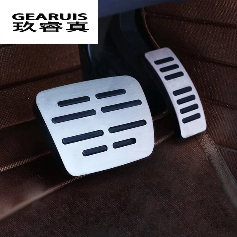 font b Car b font Styling Brake Accelerator Fuel Auto Pedals Covers Stickers For Audi
